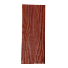 Shandong waterproof redwood color outdoor wpc decking